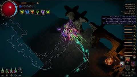 Path of Exile 3.27 Death and Taxes XP farm part 1, Deadeye CoC Tornado Shot