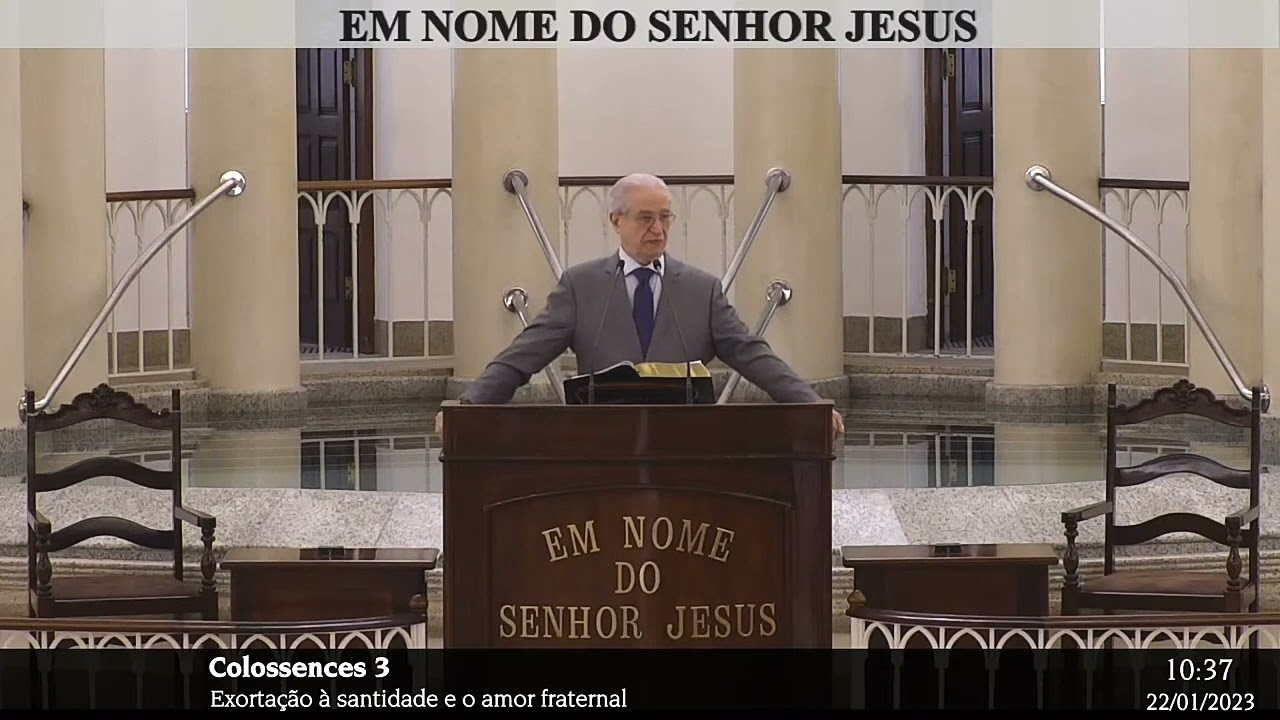 pregação CCB:colossenses Cap:03(irmão Luiz Carlos ancião de.BH)