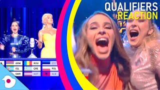 Reactions to Qualifiers Reveal | Second Semi-Final | Eurovision 2023