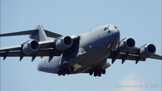 [4K] UAE Air Force MYSTERY Flights (C-17 &amp; C295W) HOW LEGAL IS THIS?