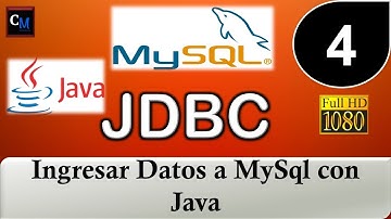 04 - Como ingresar datos a MySql con Java? | Base de Datos - INSERT
