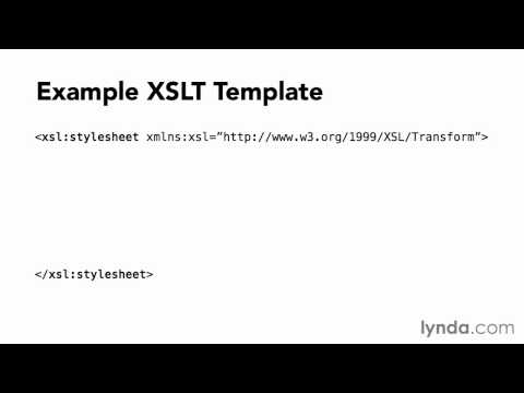 26 Using XSLT