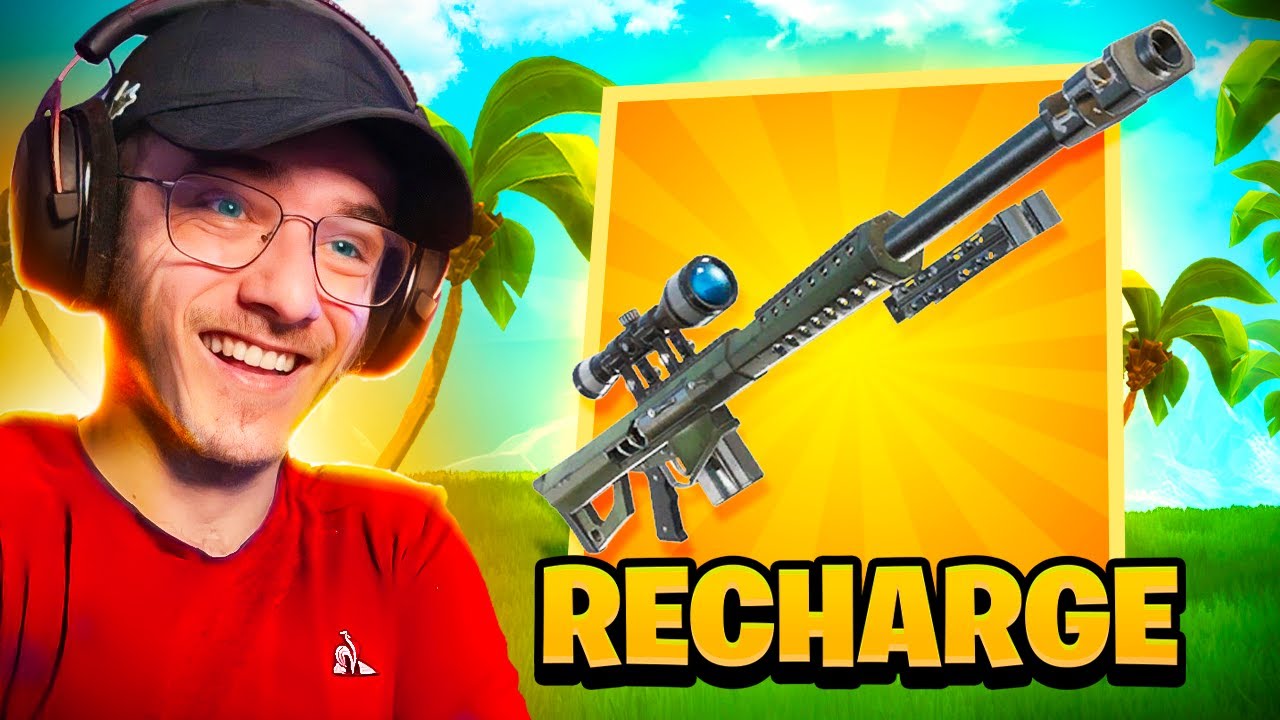 Le RETOUR du SNIPER LOURD en RECHARGE sur FORTNITE !