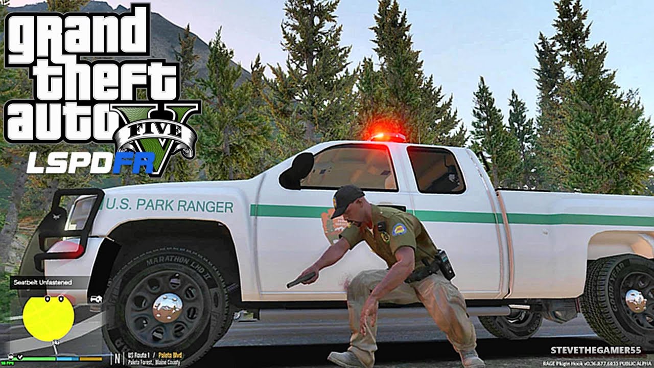 GTA 5 LSPDFR 0.3.1 - EPiSODE 38 - LET'S BE COPS - PARK ...