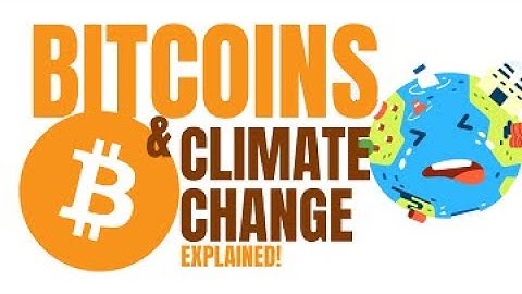 Elon Musk, Bitcoin and Climate Change -- Explained!
