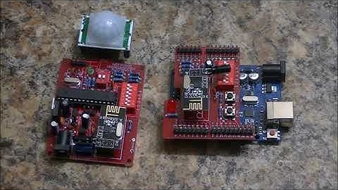 The NRF24L01+ PIR Motion Sensor Module Video Manual