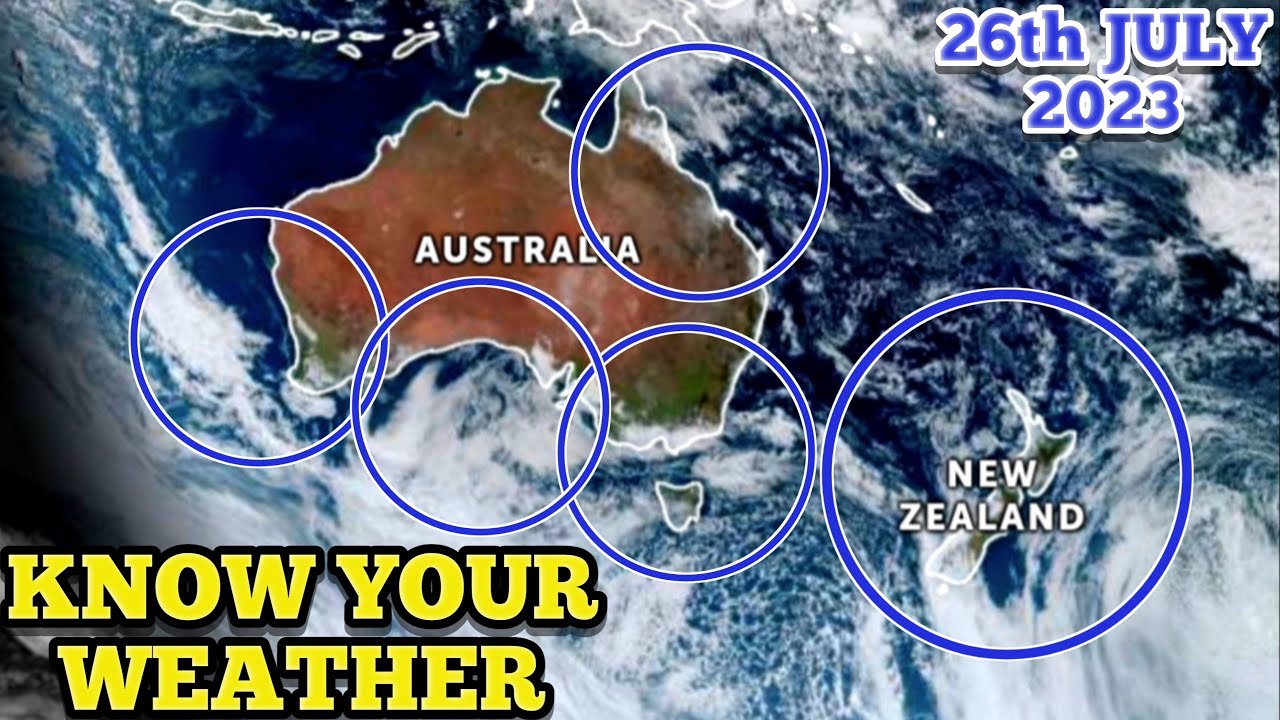 Weather Forecast for NZ, Australia today 26 August 2023 - YouTube
