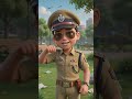 Chota Police Hero Ka Sacha Kaam #policehero #kidstory #motivation #hindistories #animation #shorts