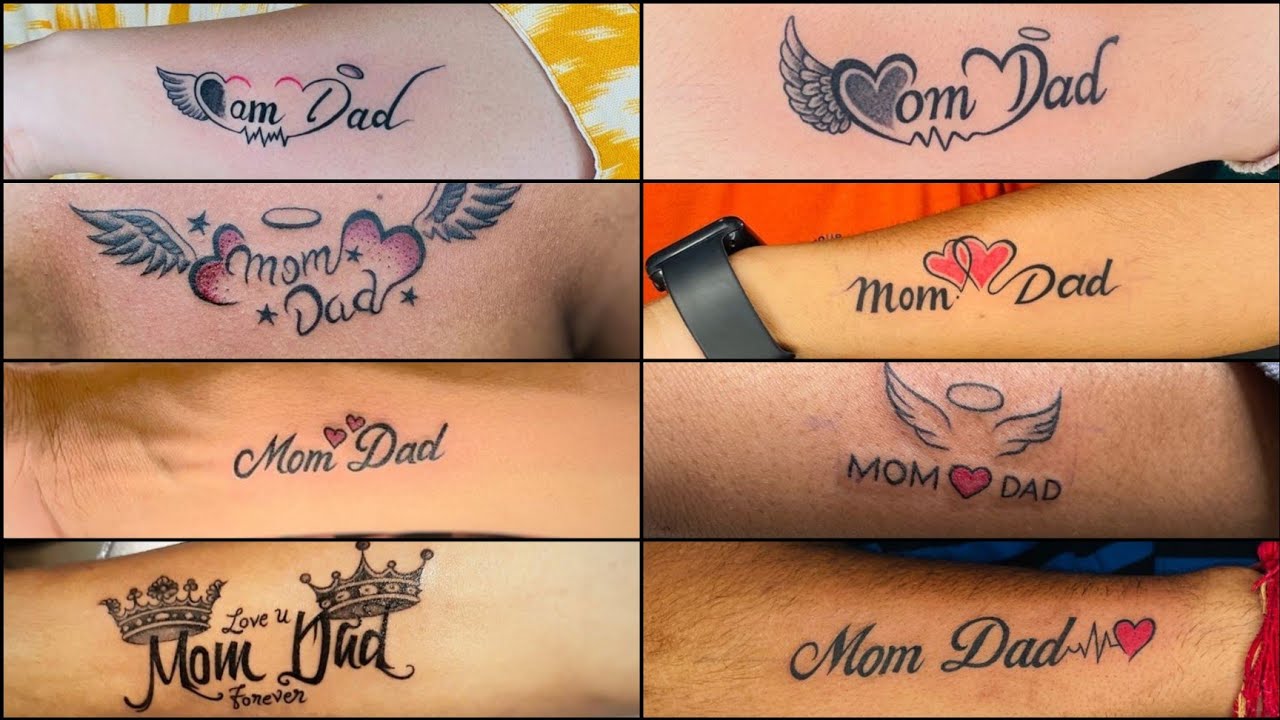 mom dad tattoo free images ideas