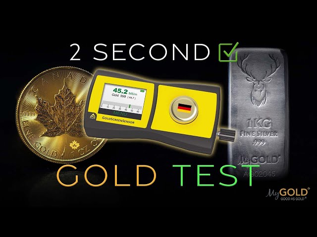 The FASTEST way to test GOLD less than 2 seconds?! (2022) 