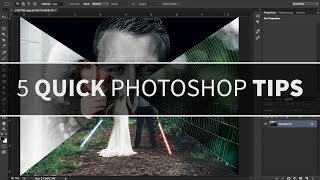 5 Quick Photoshop Tips - PHOTOSHOP TUTORIAL