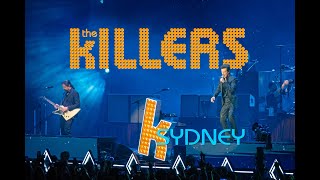 Fan video of The Killers - Sydney - December 6 2024
