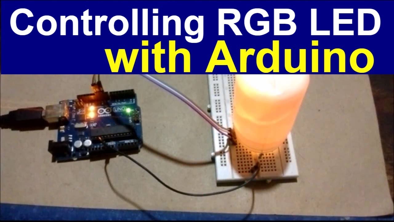 RGB LED with Arduino #7 - YouTube