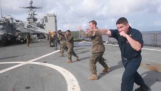 Sailors learn MCMAP techniques