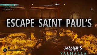 "Escape Saint Paul's" Assassin's Creed Valhalla Walkthrough screenshot 5