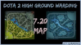 Dota 2 High Ground Warding | 7.20 Patch Map