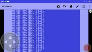 Runing Commodore c64 on the smartphone screenshot 2