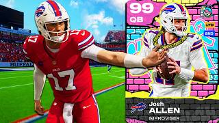 Sugar Rush Josh Allen is the Best QB