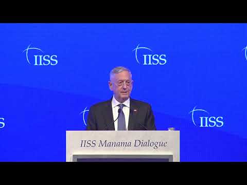 James Mattis At The IISS Manama Dialogue 2018