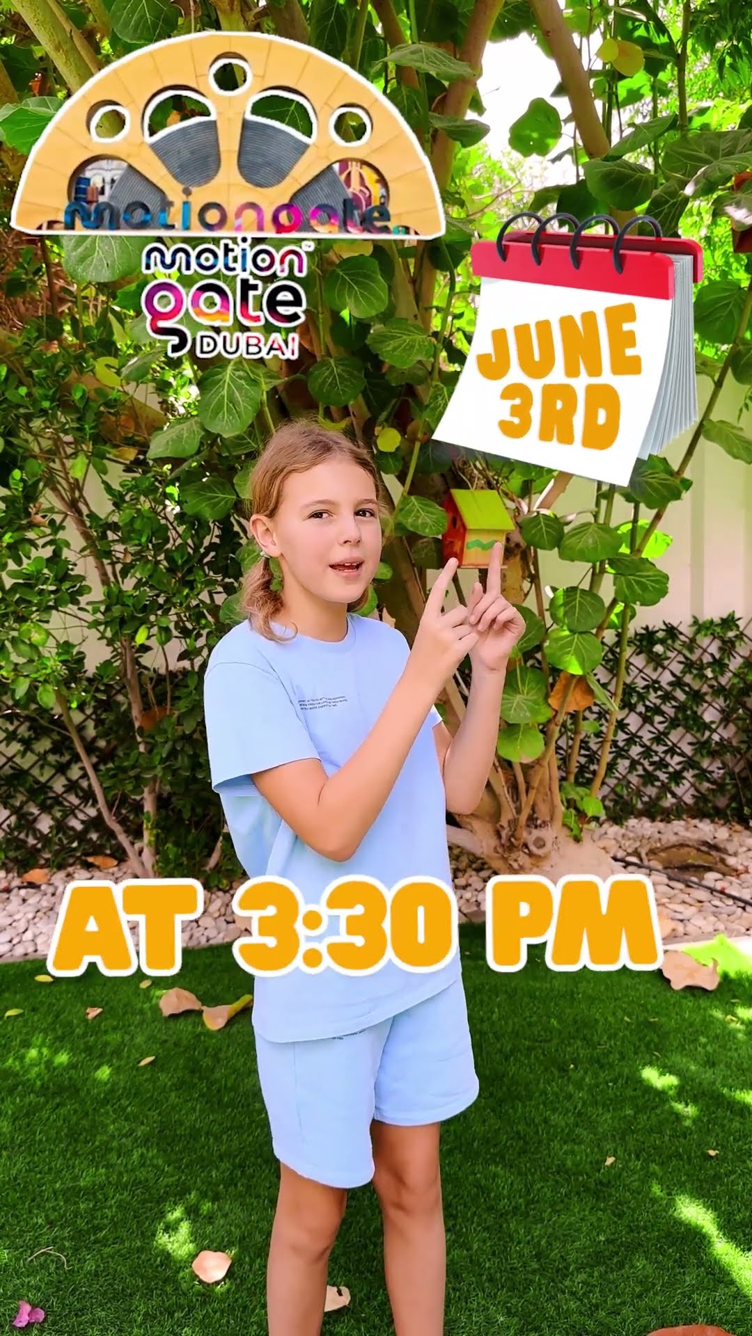 Vania Mania Kids will meet with fans at Motiongate Dubai at 3:30pm on 3 June 2023