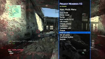 Ps3/Mw3  Mod Menu Project Memories v3.2