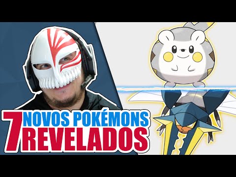 Pokémon Sun & Moon: 6 novos Pokémon são revelados