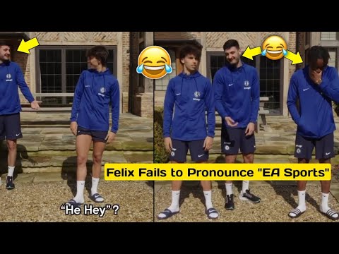 João Felix Hilariously Fails To Pronounce Ea Sports Is Just Too Funny