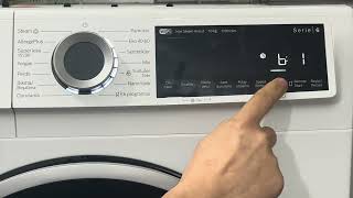 Bosch Seri 6 Çamaşır Makinesi Temel Ayarlar Nasıl Yapılır? 10 Kg 1200 Devir Wifi - Li