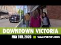 Downtown Victoria Walk Through Victoria BC Canada [4K]  May 9th, 2026
