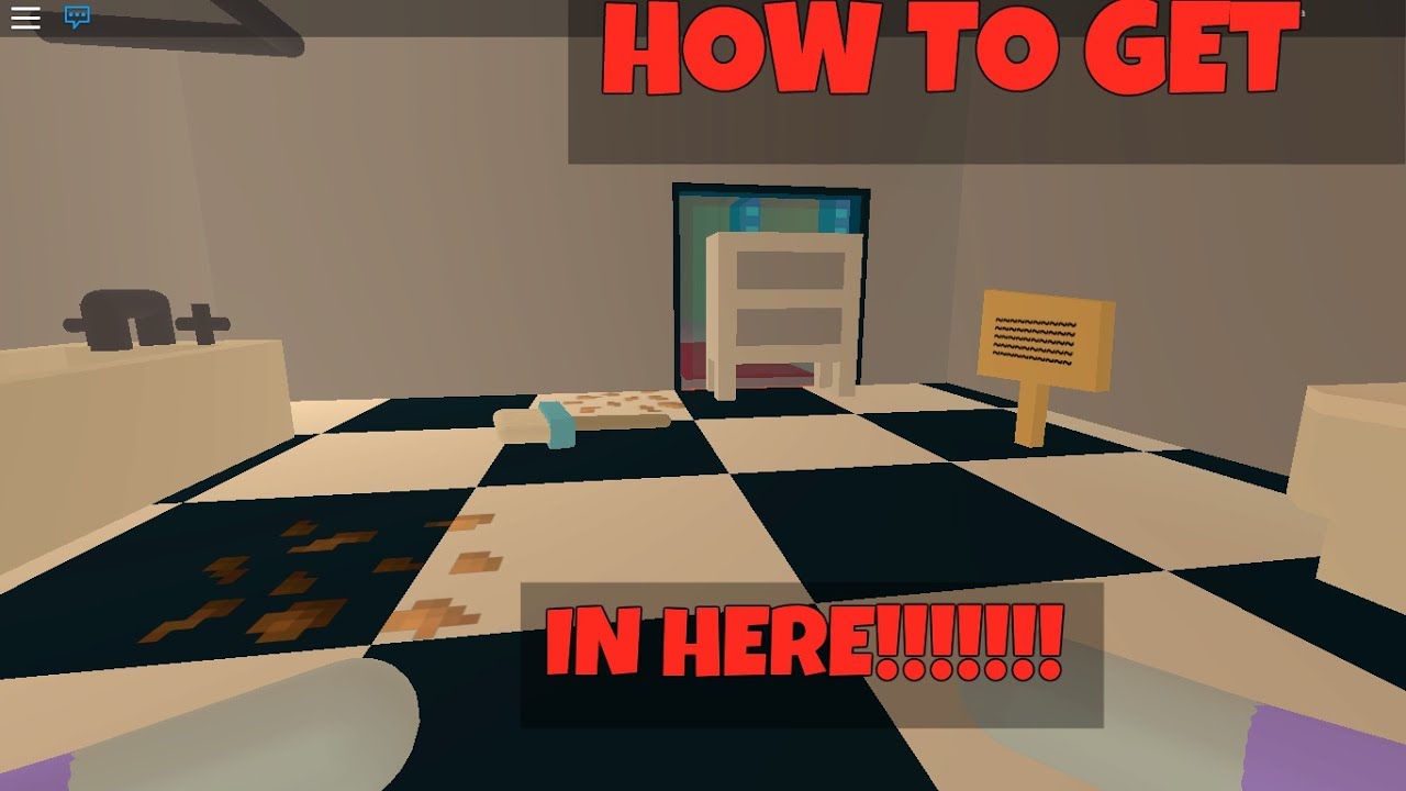 Roblox | How To Get To The Second Floor's Room | 2017 - YouTube