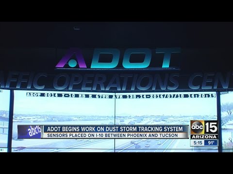 ADOT begins work on dust storm tracking system