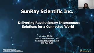 SunRay Scientific | The Aerospace & Defense Showcase