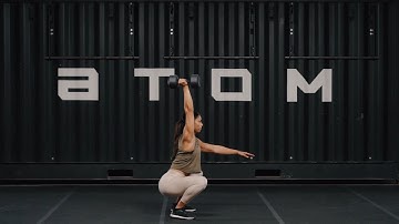 Atom // How to: Single Dumbbell Overhead Squat