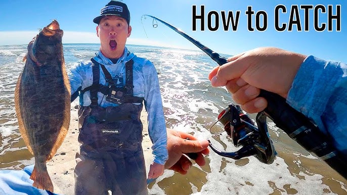 A to Z - EXACTLY how I gear up for SURF FISHING HALIBUT [Braid to Fluoro  Connection] 