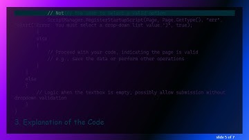 Implementing Conditional Validation for Dropdowns in ASP.NET