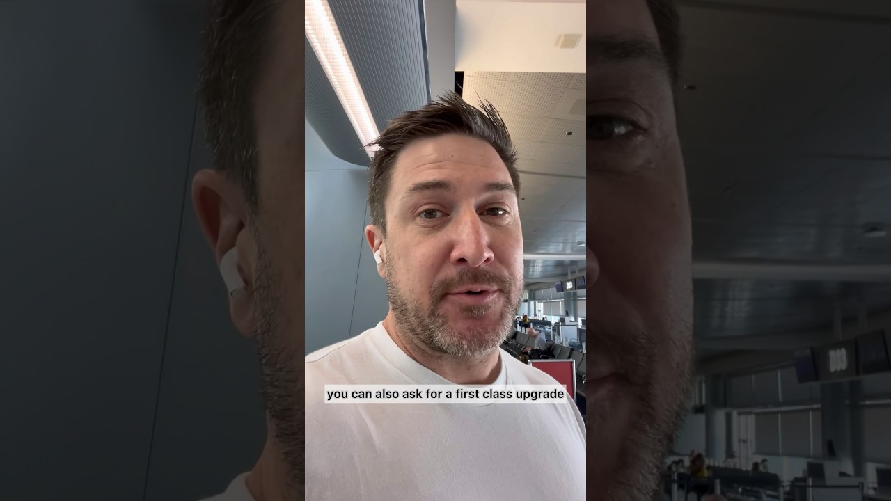 How to get a free upgrade with a overbooked flight 