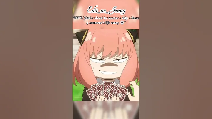 POV: You’re about to ruin someone’s day... Uno style 🔥😂 #anime #shorts #relatable