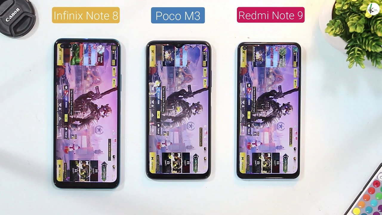 Poco X3 Vs Redmi Note 9t