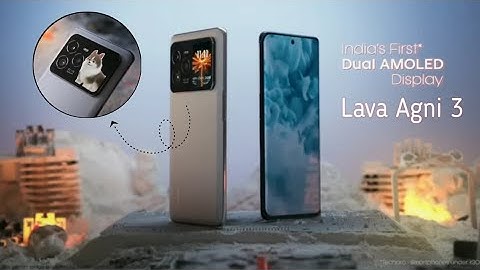Lava Agni 3 Unboxing & First Lokk - Dual Display @19,999*!