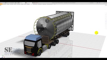 3D Modeling and transportation for a Tank, By SEG Software