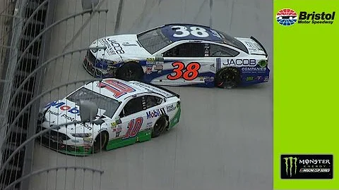 David Ragan and Danica Patrick make contact
