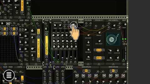 Hexen Modular Synth - New Modules - FX:VINYL & PAD
