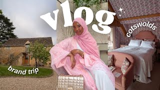 WEEKLY VLOG 🎀 a fun week with friends + a night at the Cotswolds!