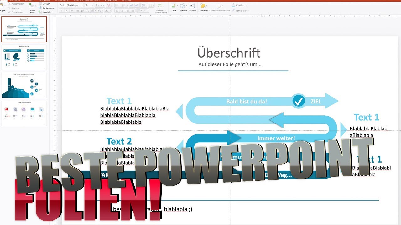 Professionelle Powerpoint Prasentation Erstellen Unternehmensberater Tipps Fur Power Point Folien Youtube