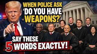 Lawyer’s Advice: The Exact 5 Words to Say When Police Ask About Weapons Profile