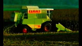 Claas Mähdrescher Dominator und Commandor 1986 Werbefilm Getreideernte Vorstellung CS System