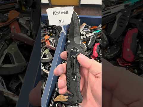 Wow! A Strider knife in the three-dollar bin at the thrift store?!  