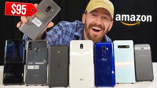 I Bought All The Smartphones On Amazon!!