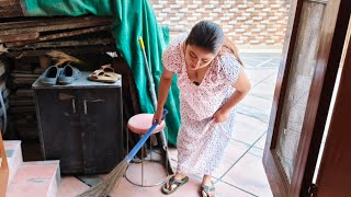 Subha Subha Jaru Laga Liya Cleaning Vlog In Nighty