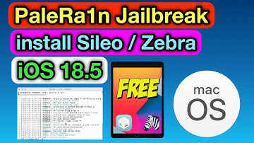 iPad 7th Palera1n Jailbreak iOS 18.5 | install PaleRa1n macOS terminal |